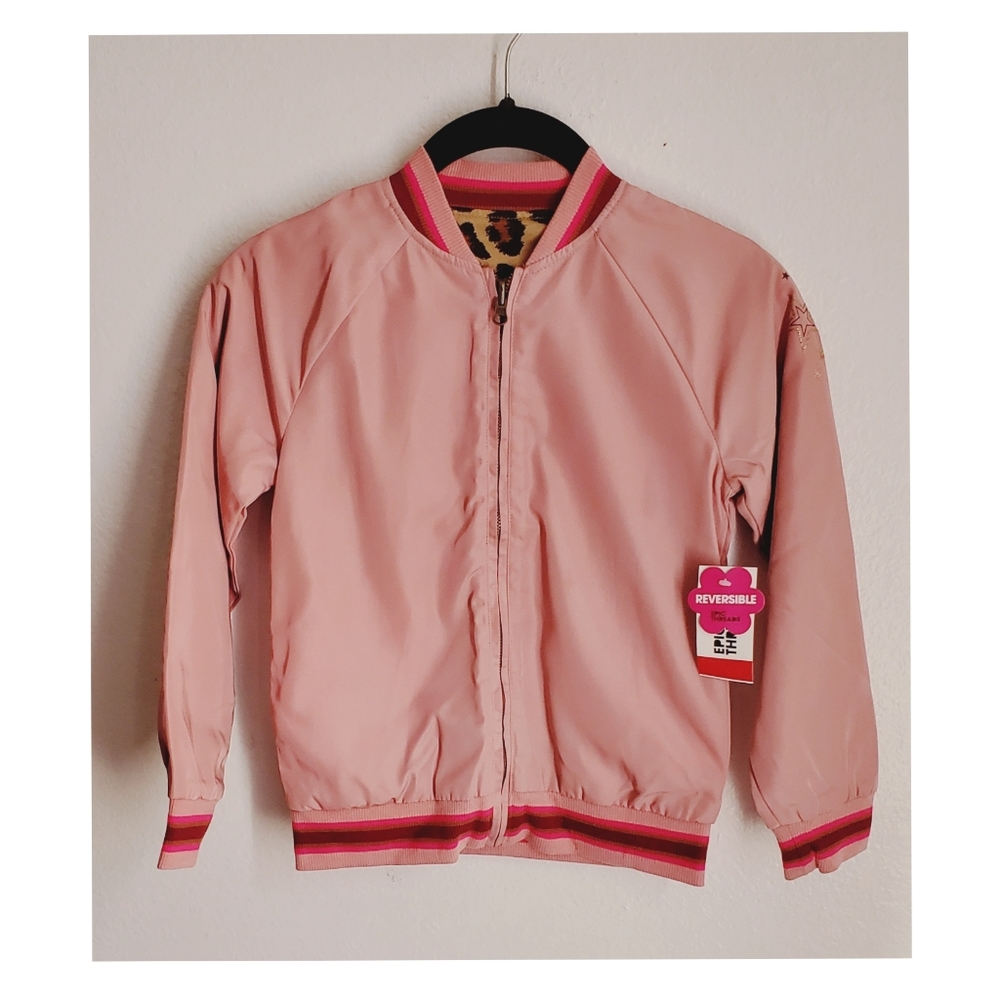 Epic Threads Reversible Jacket Girls Sz 6x Pink⚡️⚡️⚡️